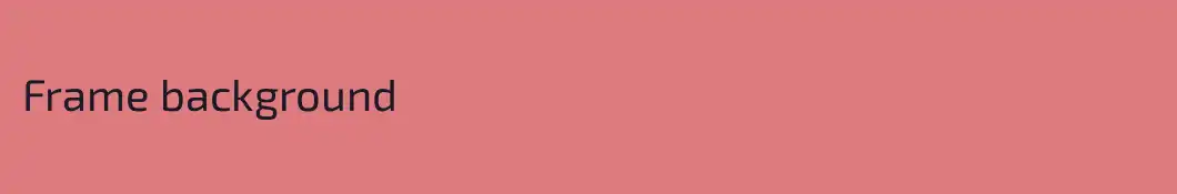 Frame background